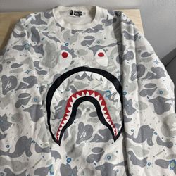 White Bathing Ape Sweatshirt 