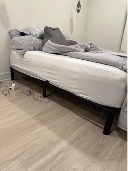 Queen platform bed frame for sale