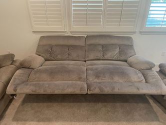Brassville Power Reclining Sofas with matching Oversized Recliner