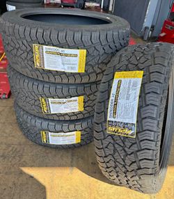 285/45R22 Set Of 4 As Plus A/T New Tires