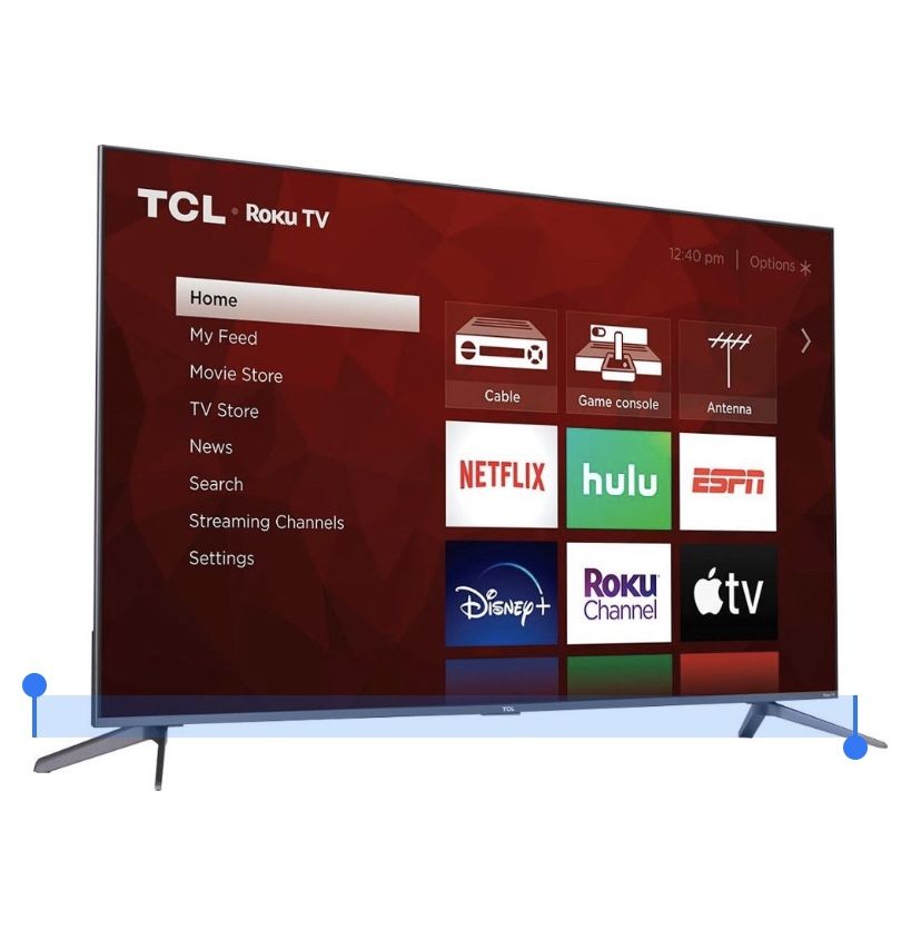 TCL - 75” Class 5 Series QLED 4K UHD Smart Roku TV