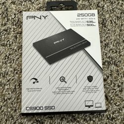 Brand New PNY SSD 250GB Solid State Drive