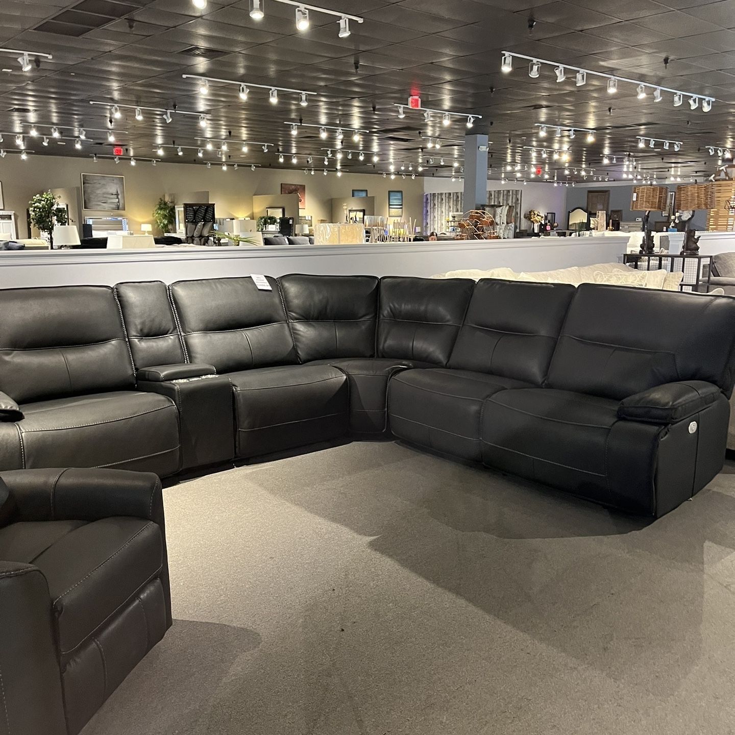 6pc Power Reclining Sectional 