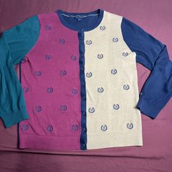 tommy hilfiger Classic sweater women (L) Logo H   