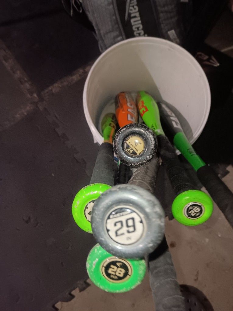 Youth Baseball Bats- In Usable Condition