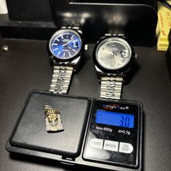 Gold And Real Diamond Chain Pendant⚜️