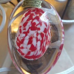 Vintage EGERMANN Bohemian Czech Blown  Art Glass 