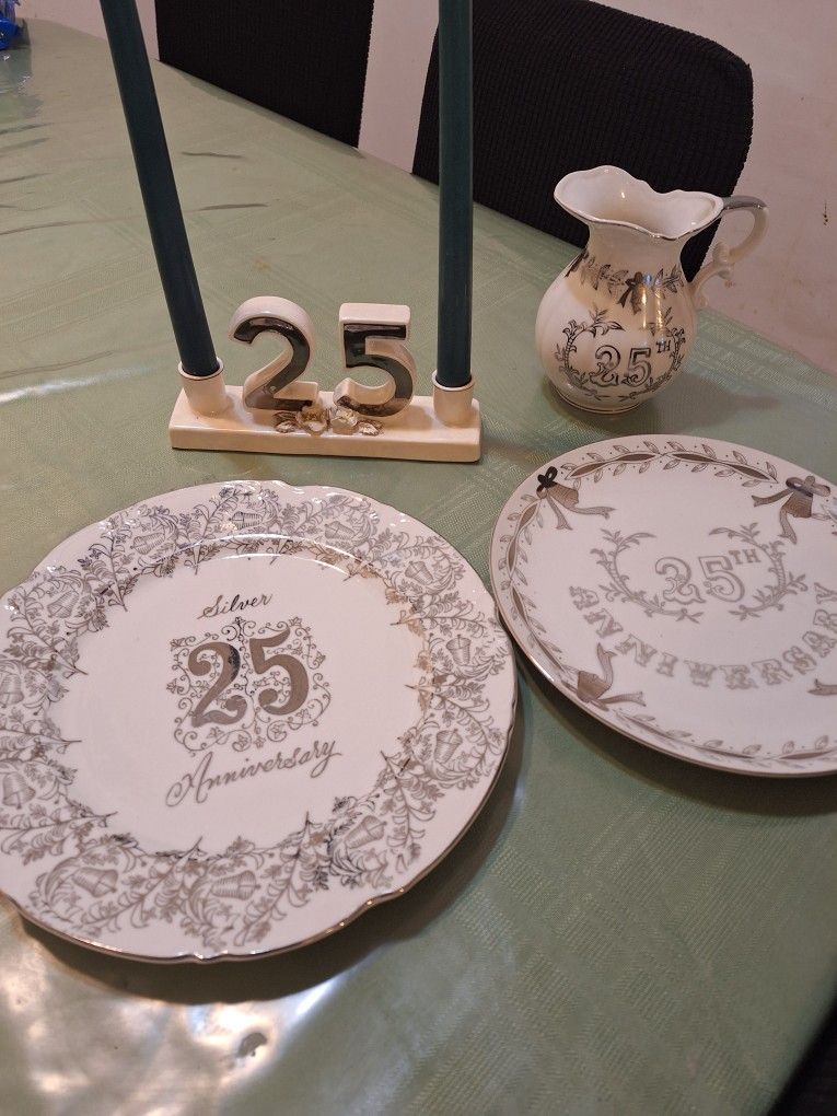 25th Anniversary China Set