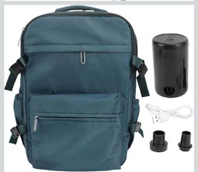 FOSA Vacuum Backpack, Large Capacity Vacuum Compression Backpacks, 180 Degree Opening Compression Backpack for Travel Business (No Insulated Bag)  (Gr