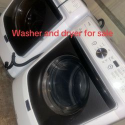 Electric washer and dryer
