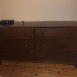 Walnut Wood Dresser