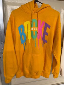 Never Broke Graphic Hoodie