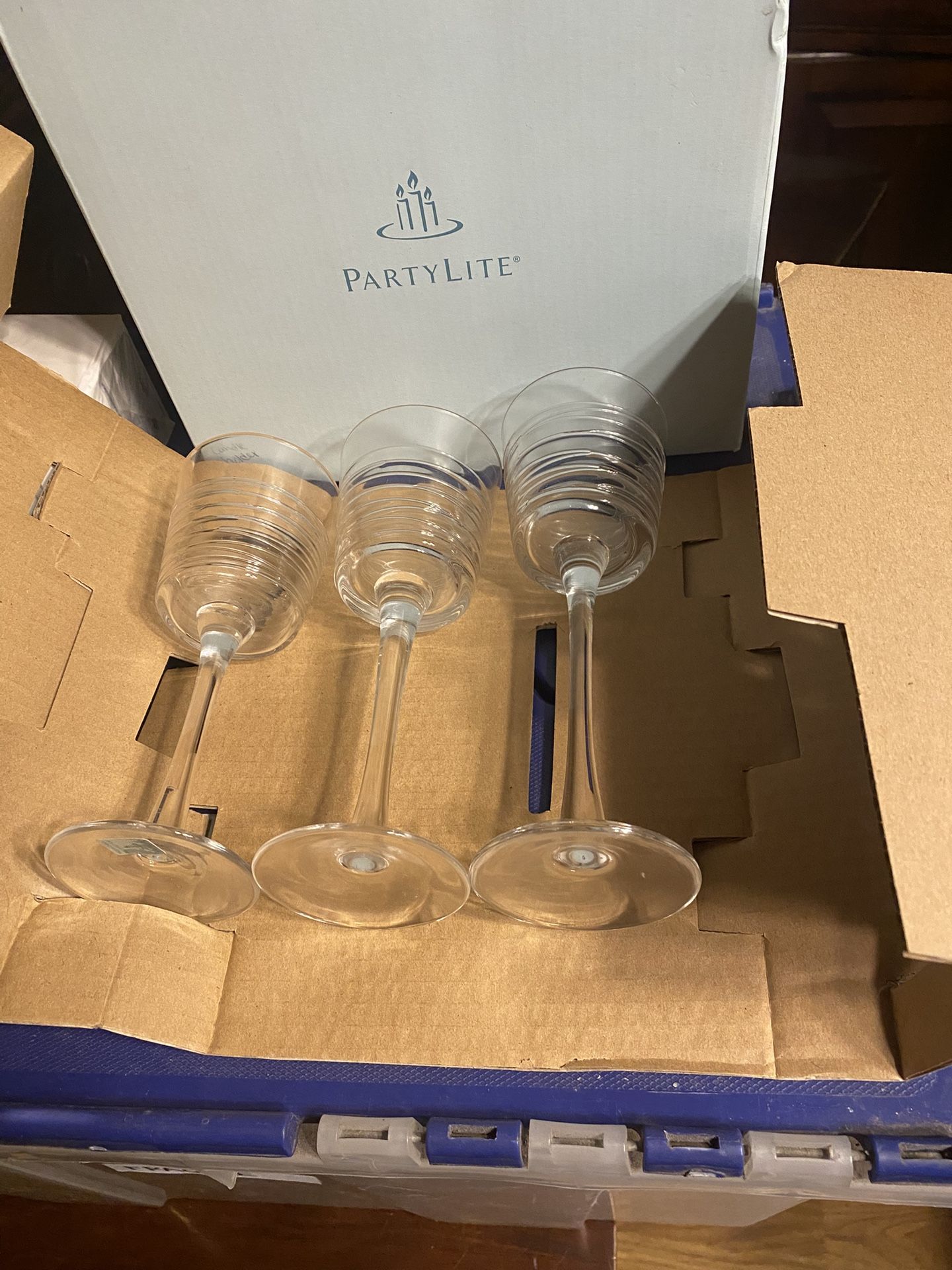 Party light tiered votive holders