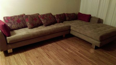 Large Tan Sectional