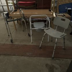 Walker, Toilet Seat ,Cane, Shower Seats