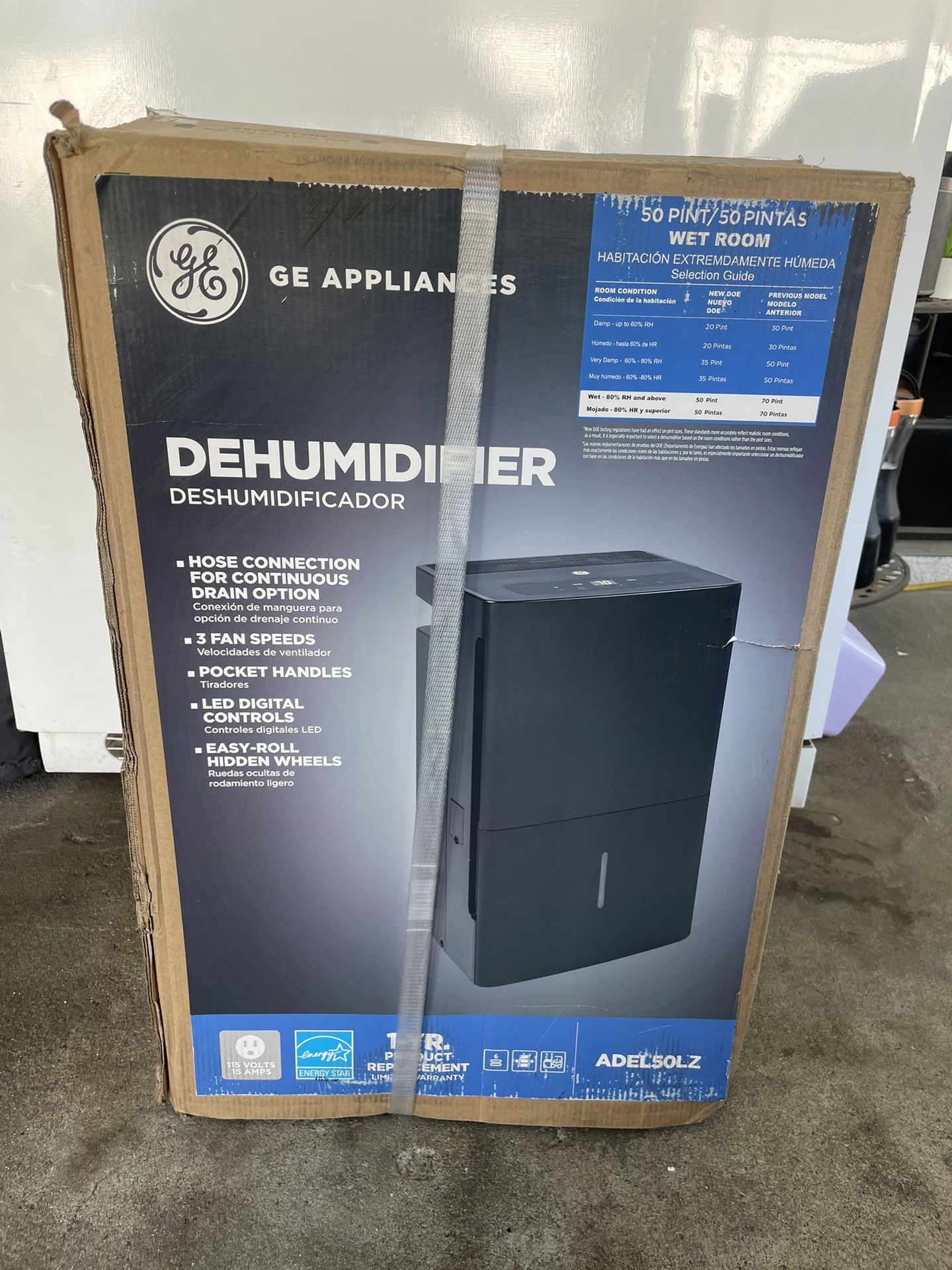 GE Dehumidifier 