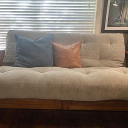 Futon With Full Size Mattress