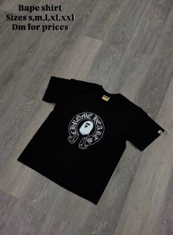 Chrome hearts x bape shirts