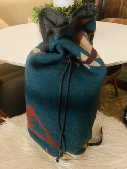 Pendleton sling satchel
