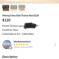 Shining Fates SCALPERS , DO NOT BUY