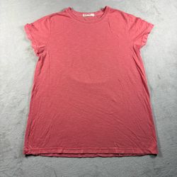 Marine Layer Soft Pink Women’s S Supima Cotton Blend Short Sleeve T Shirt #6A
