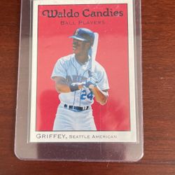 Ken Griffey Jr Vintage Waldo Candies Card
