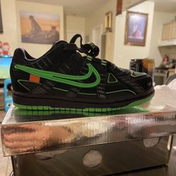 Off-White x Air Rubber Dunk 'Green Strike