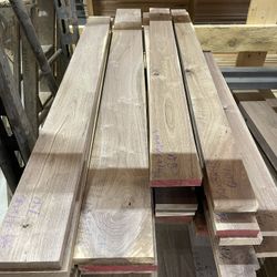 3/4” Black Walnut Lumber Shorts