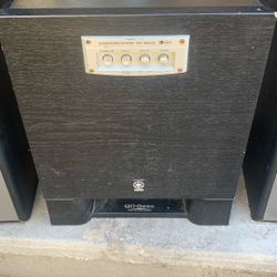 Yamaha Sub And Speakers