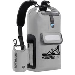 IDRYBAG Dry Bag Backpack (color Grey)