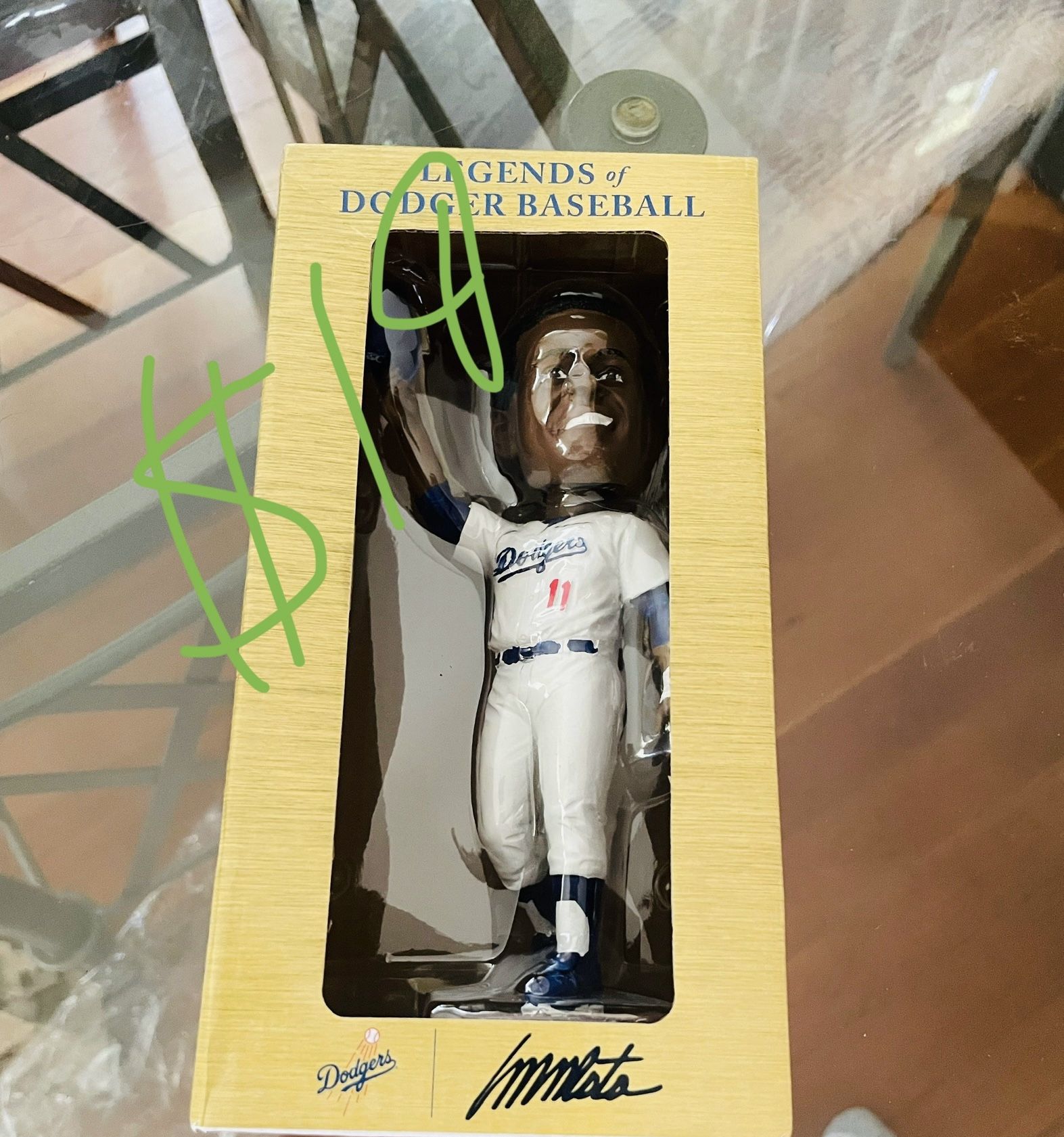 Vintage Manny Mota Bobblehead La Dodgers