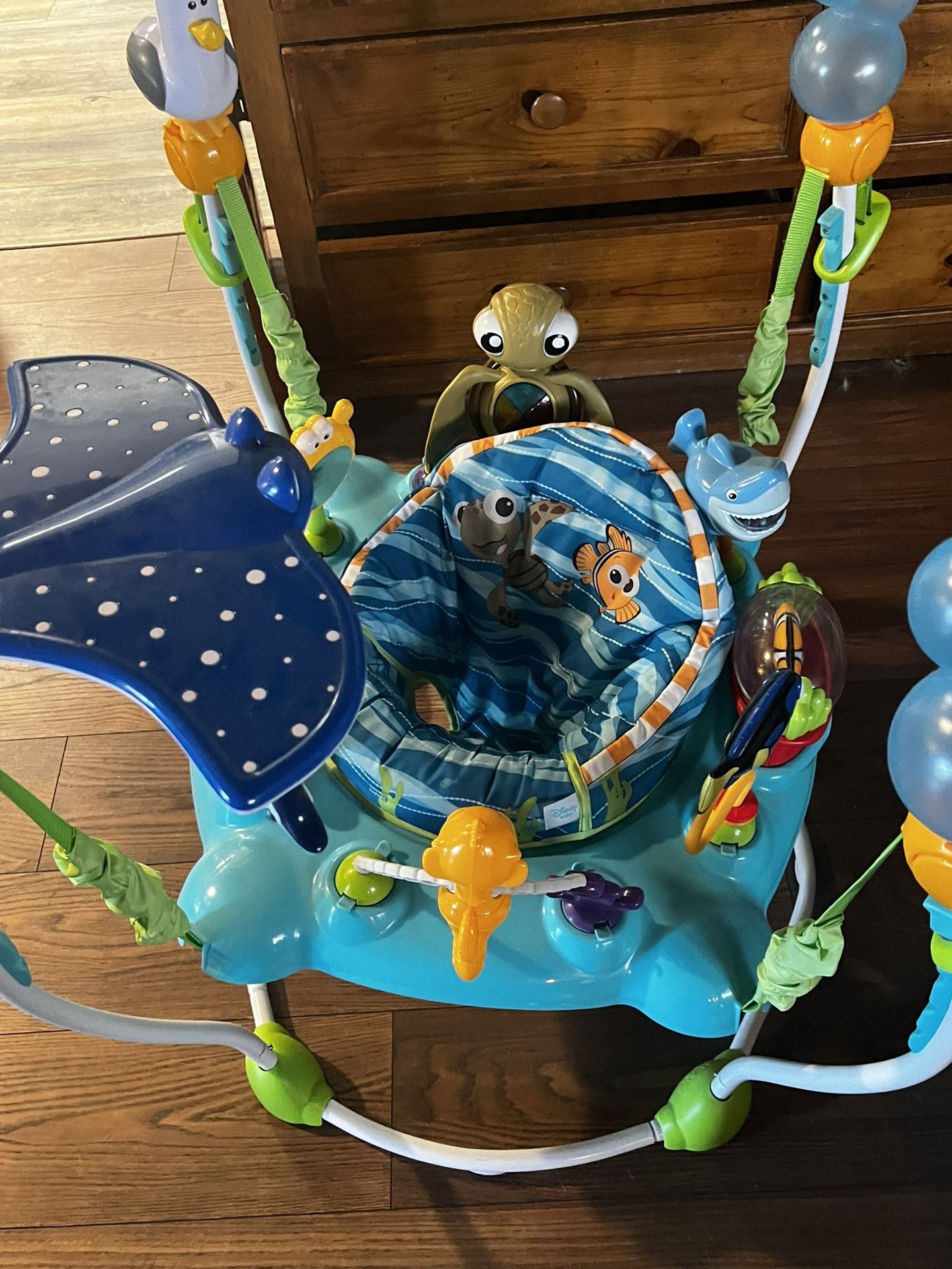 Jumperoo Fisher Price Under The Sea Bouncer Bright Starts Disney - Main Image