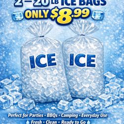 ice bags 20 Lb