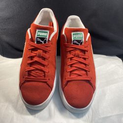 Brand New PUMA Red/White Suede Classic XXI Sneakers