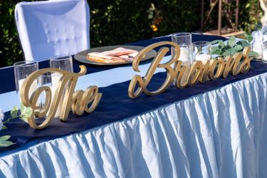 Satin Navy Blue Table Runner 12×108in (10)