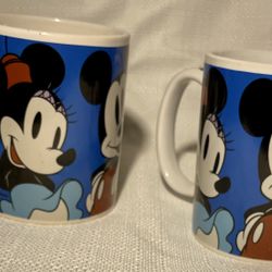 Set Of Two New Disney Mickey Mouse And Friends Coffee/tea Mug