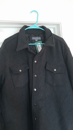 Bleecker & Broad Men's XXL-TA Ashton Wool Shirt Jacket