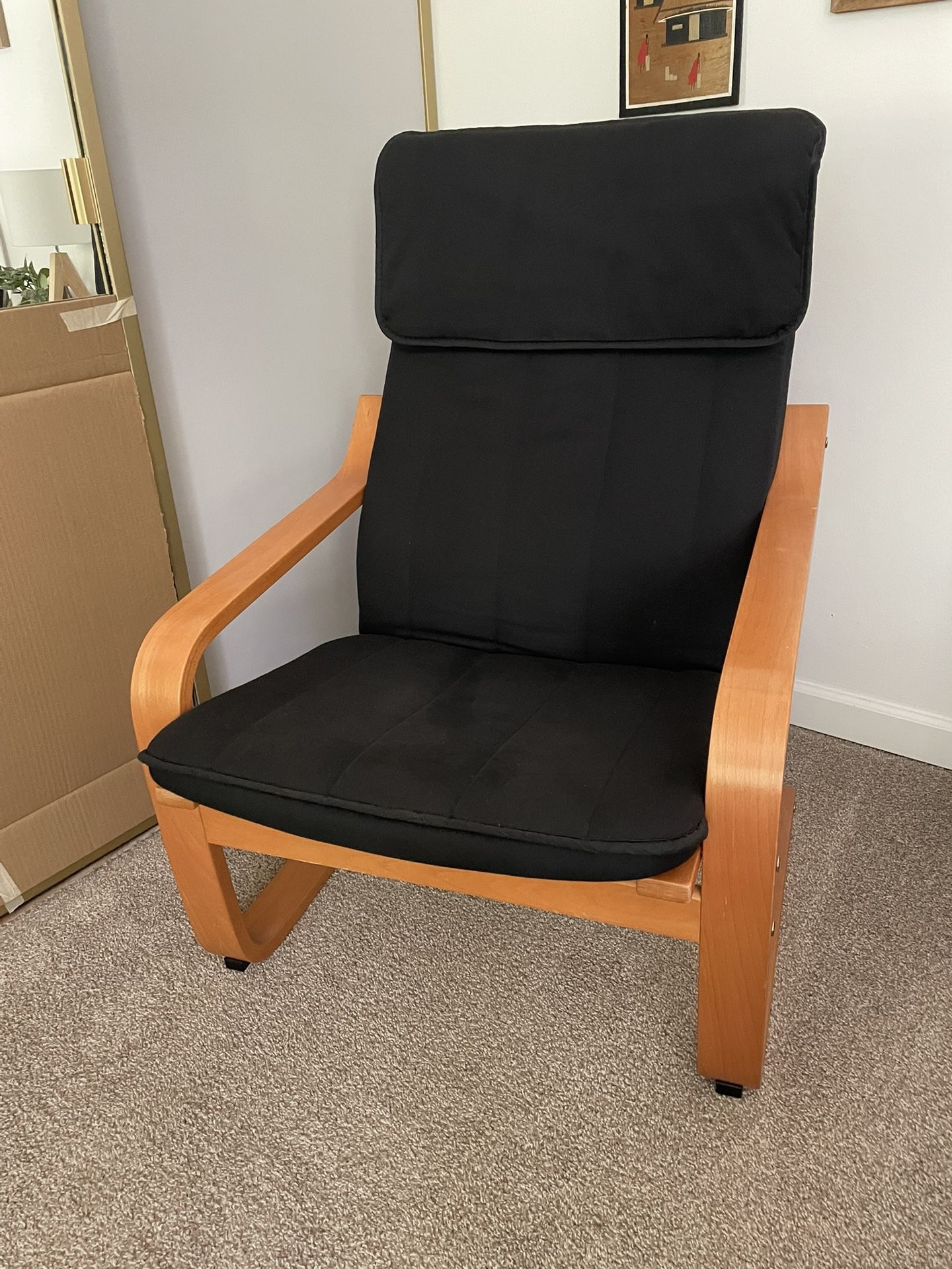 Black IKEA Chair