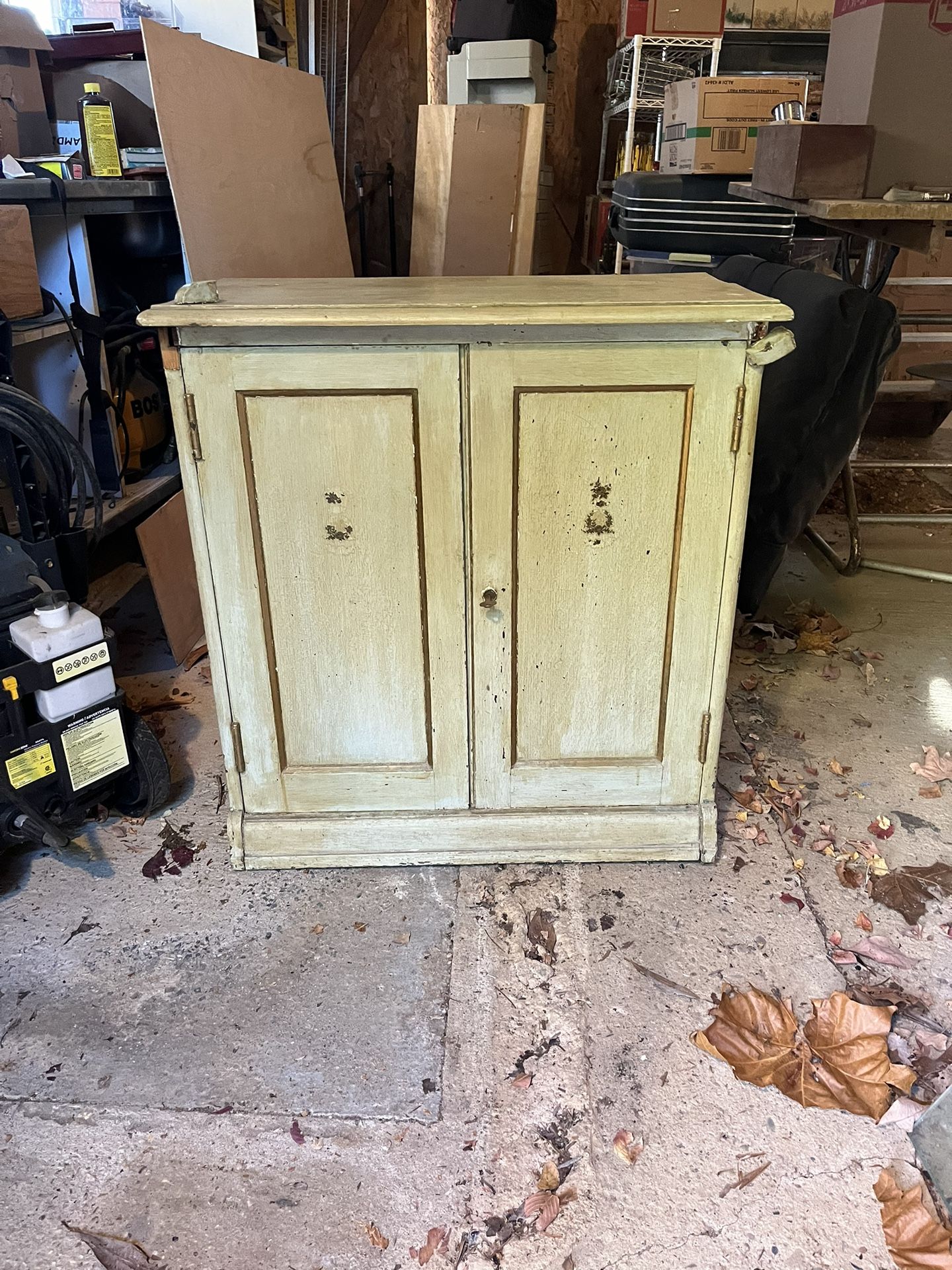 Old Wooden Cabinet