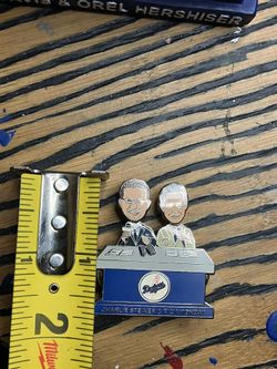 Dodgers Rick Monday Bobblehead Pin