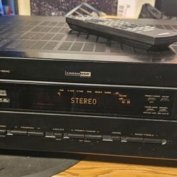 Yamaha HTR-5560 Receiver Home Theater Stereo 6.1 Channel & Remote