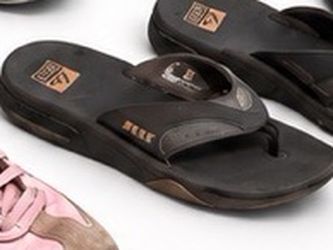 Black Reef Flip Flop Sandal