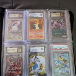 Pokemon Card Slabs