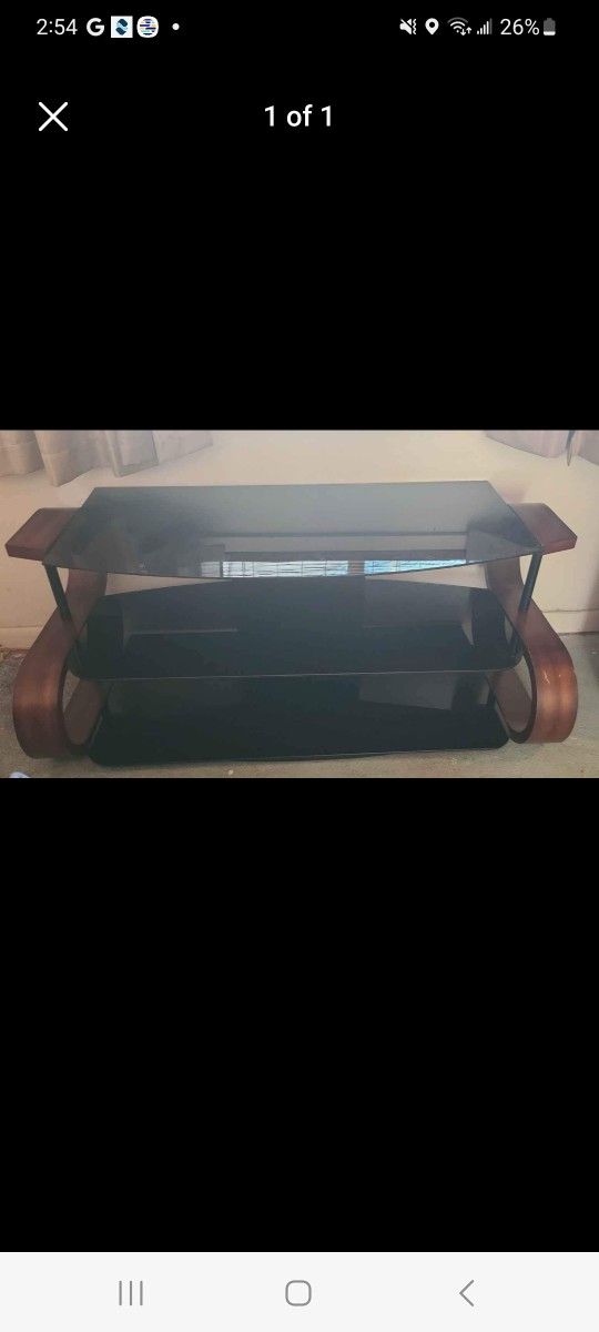 Glass Tv Stand