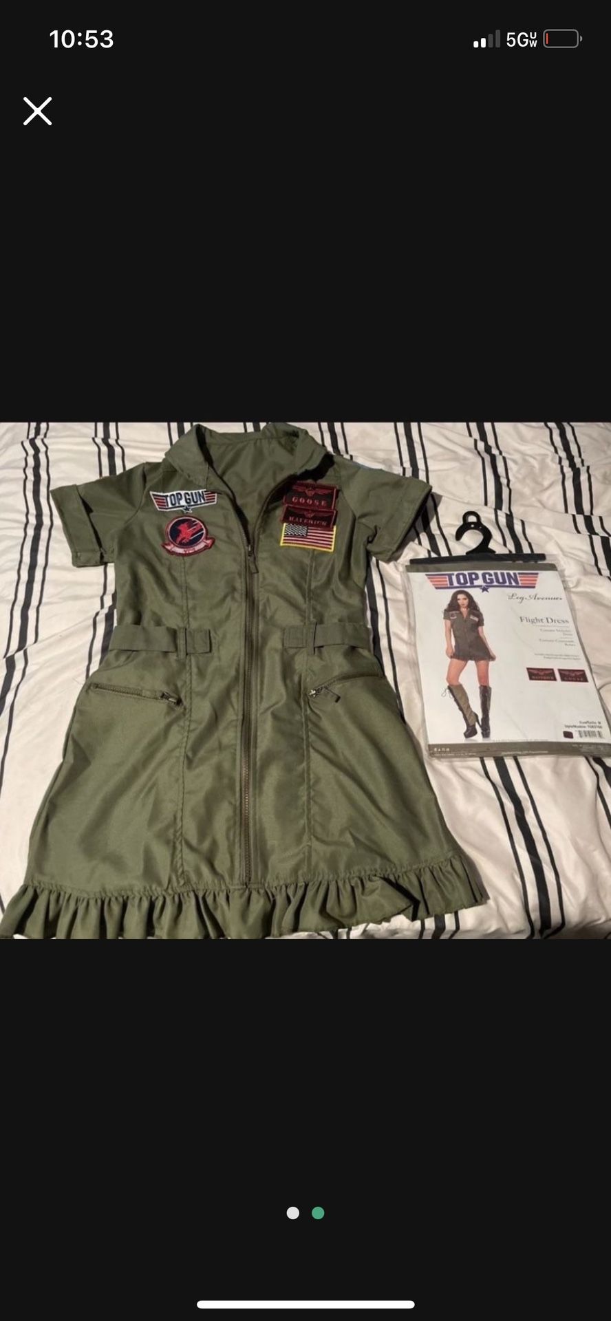 Halloween Costume Flight Dress