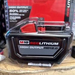 Milwaukee M18 18-Volt Lithium-Ion High Output 12.0Ah Battery Pack