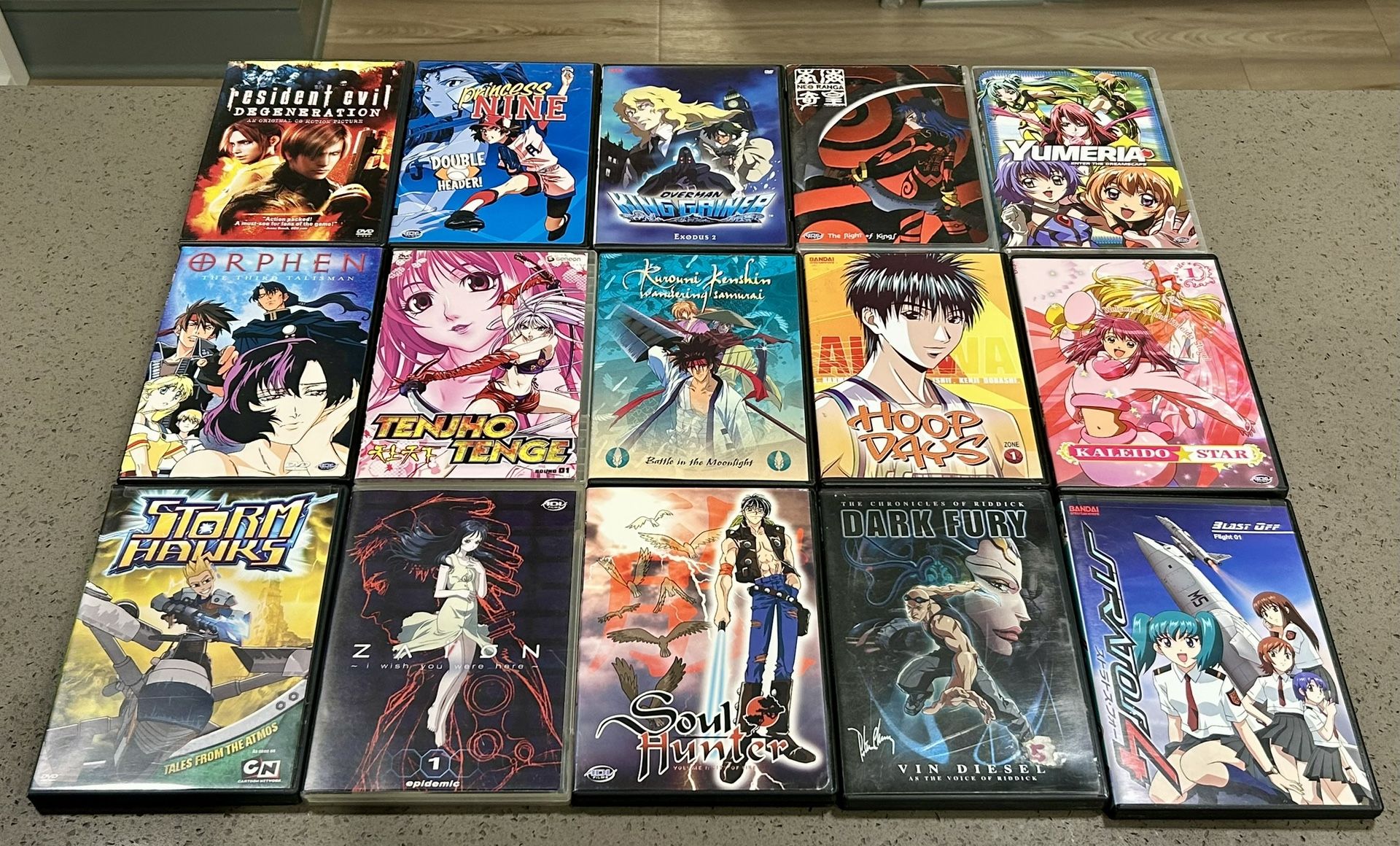 Huge Anime DVD Collection
