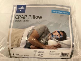 Medline CPAP Sleep Support Pillow 21” x 15” x 4” White New In Package