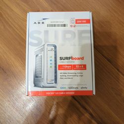 ARRIS® Surfboard® SB6190 Cable Modem, White