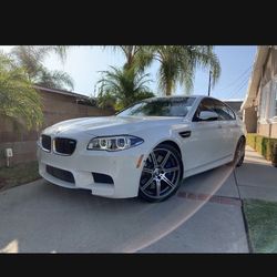OEM BMW Alpine White Hood 5 Series